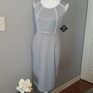 Kate and Lily Plaid Sleeveless Dress Size 6